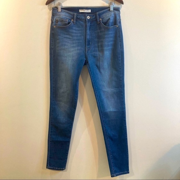 KANCAN Sz 13  x 30 High Rise Skinny Mid-Wash Jeans - Picture 1 of 10